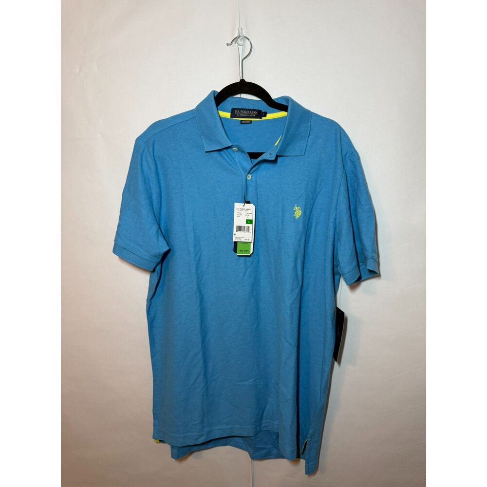 U.S. Polo Assn. light blue polo shirt